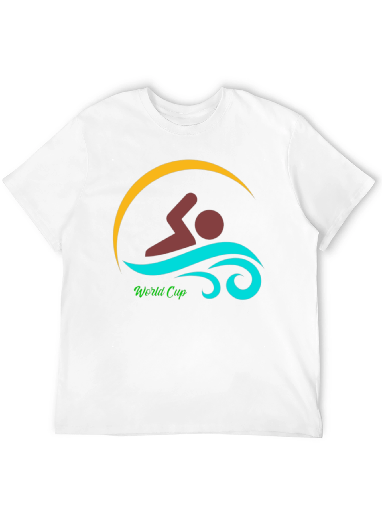 Swimmer World Cup Graphic T-Shirt