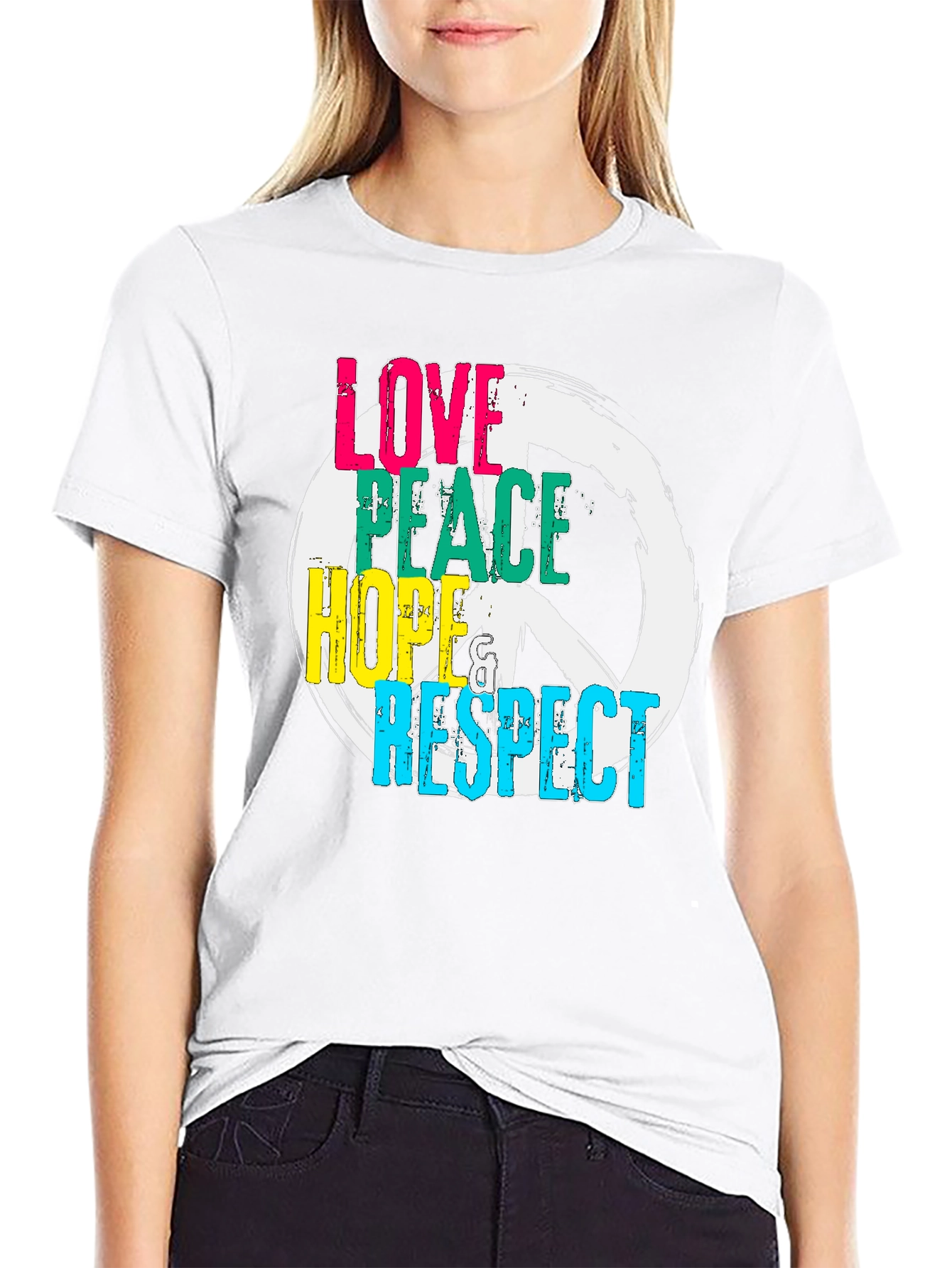 Love Peace Hope Respect T-Shirt