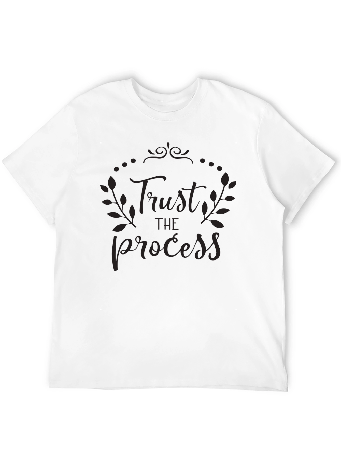 Trust The Process Graphic Tee - Motivational Shirt
