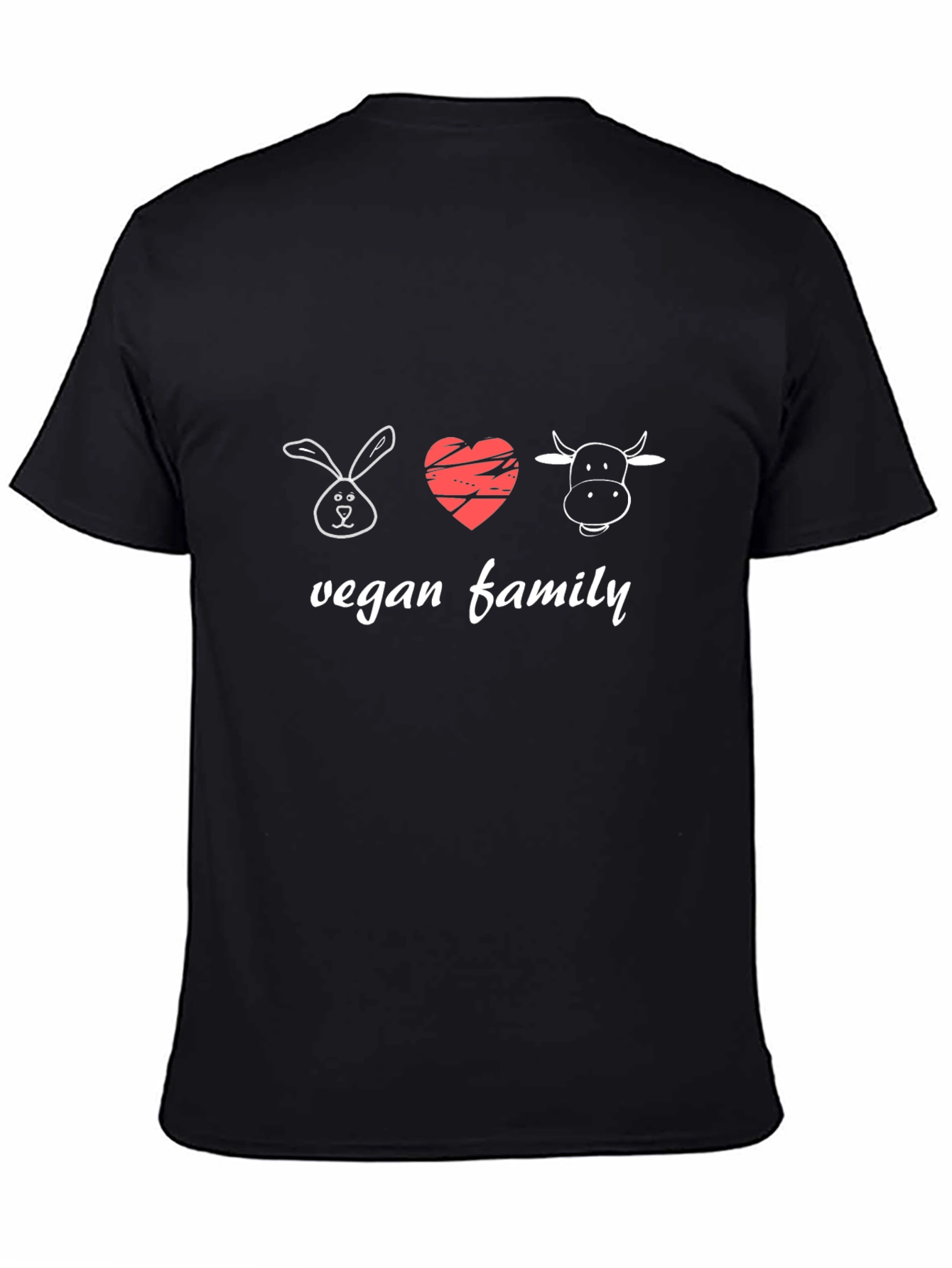 Vegan Family T-Shirt - Animal Lover Tee