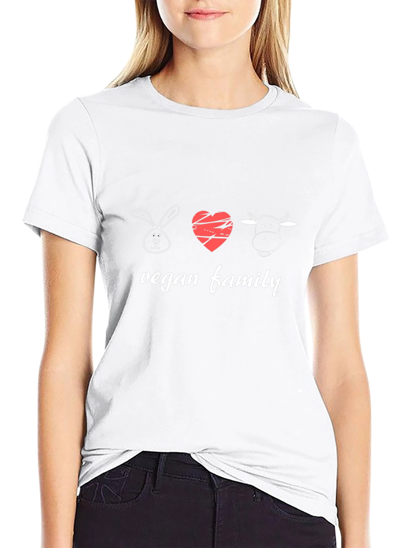 Vegan Family T-Shirt - Animal Lover Tee