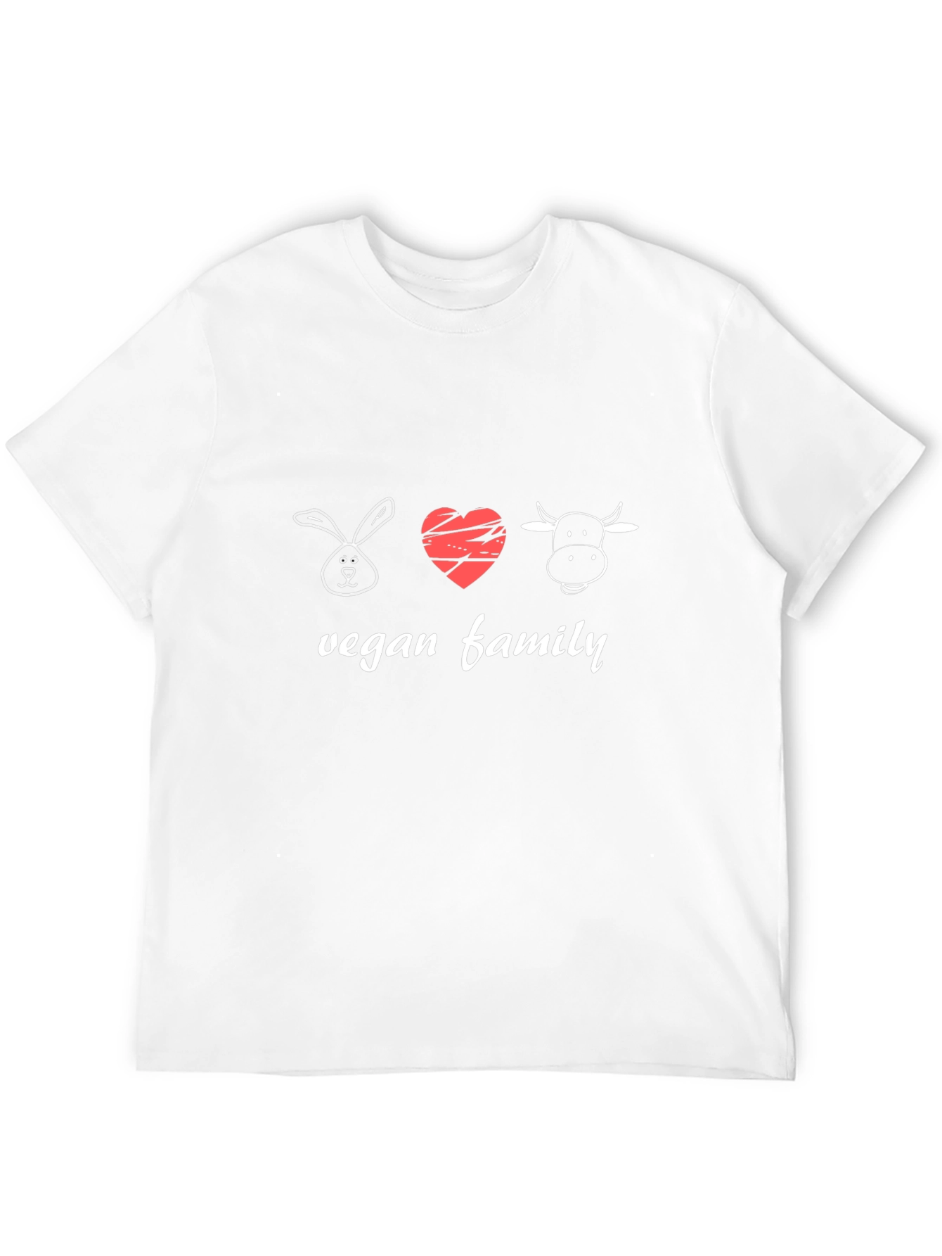 Vegan Family T-Shirt - Animal Lover Tee