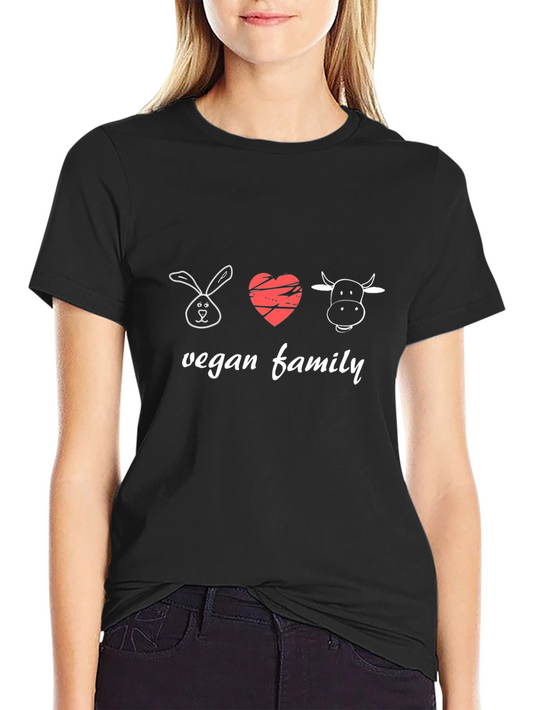 Vegan Family T-Shirt - Animal Lover Tee
