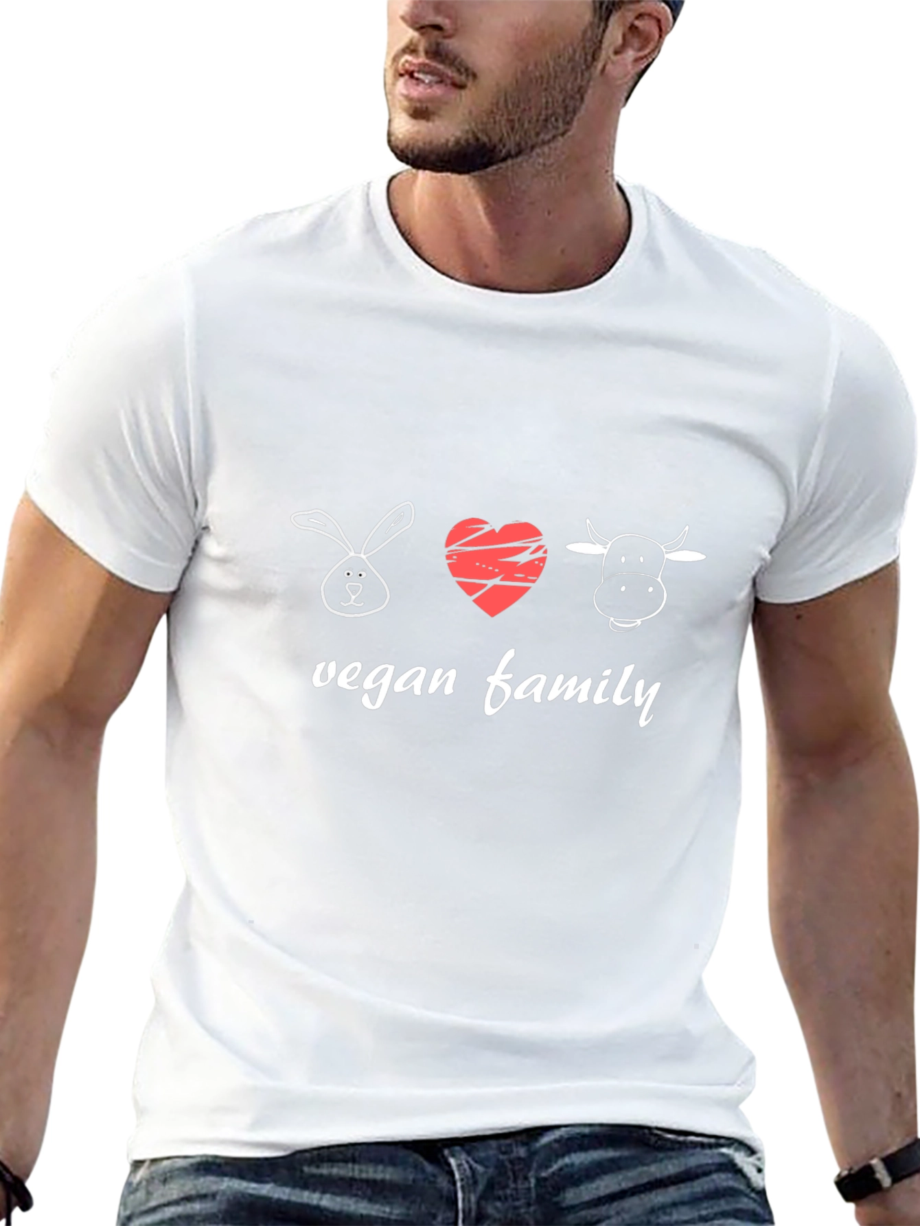 Vegan Family T-Shirt - Animal Lover Tee