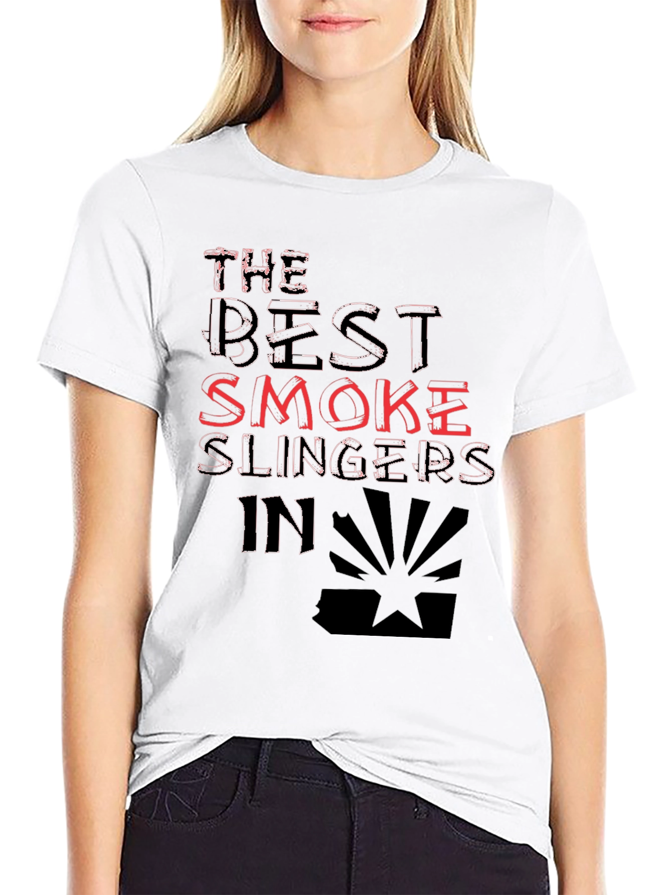 Best Smoke Slingers T-Shirt - Arizona Graphic Tee