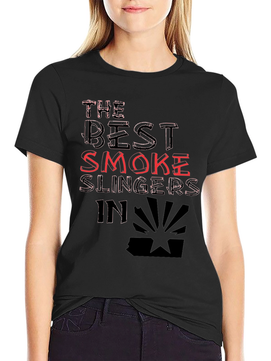 Best Smoke Slingers T-Shirt - Arizona Graphic Tee
