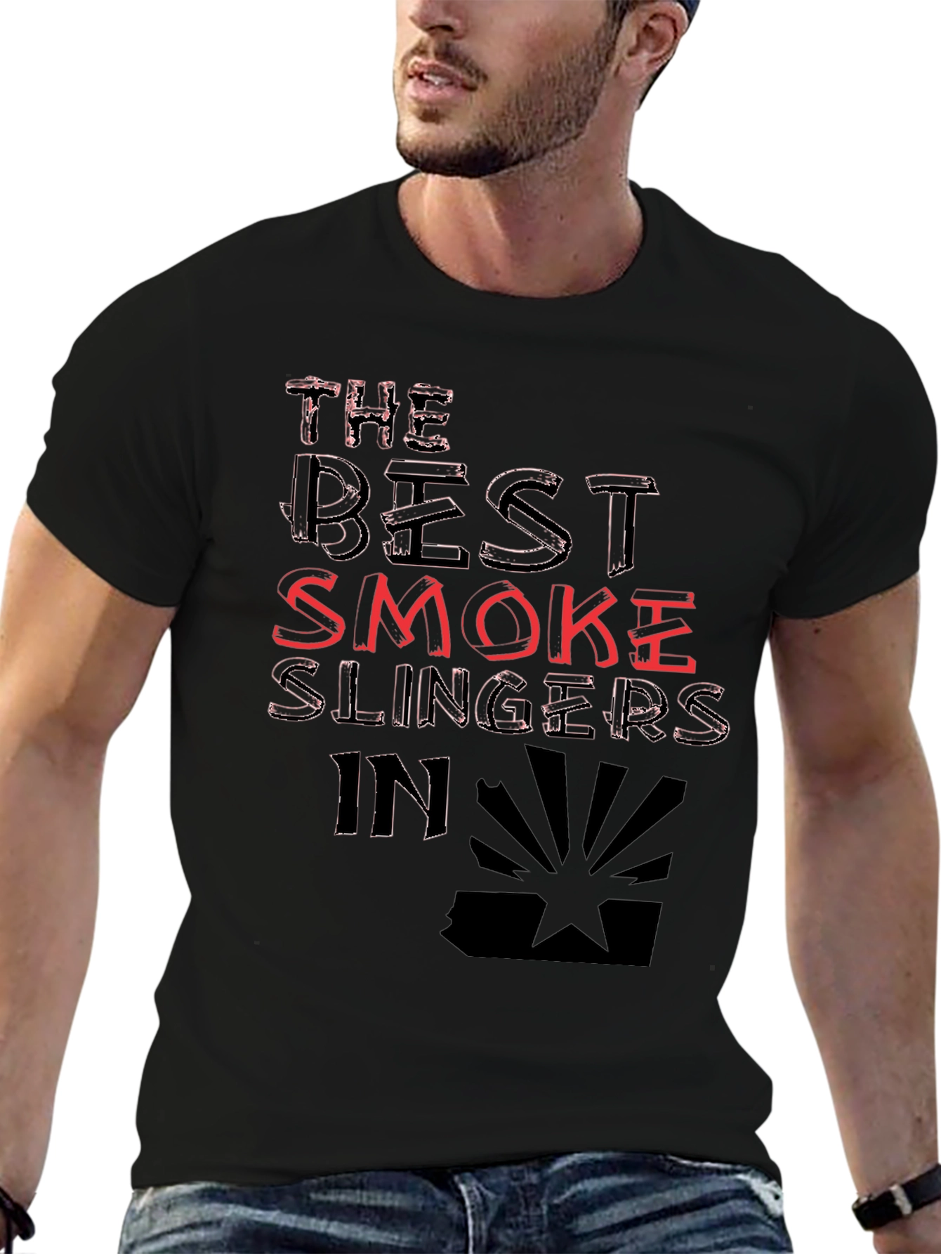 Best Smoke Slingers T-Shirt - Arizona Graphic Tee