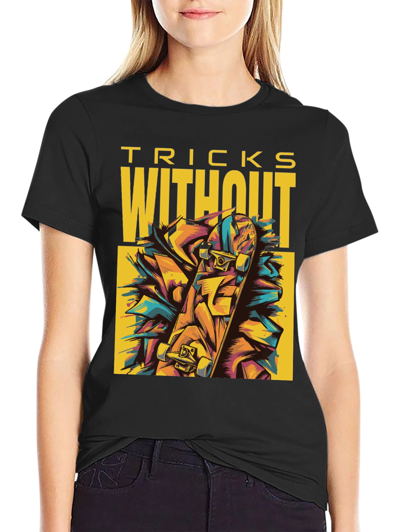 Tricks Without Limits Graphic T-Shirt
