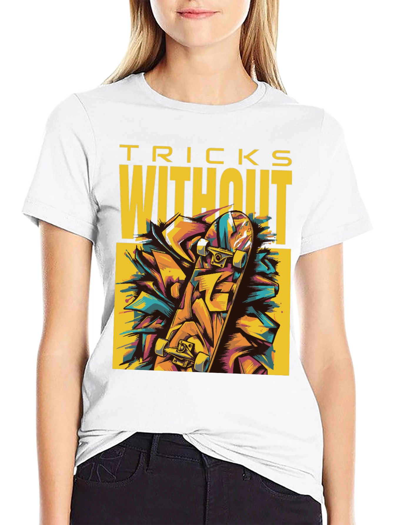 Tricks Without Limits Graphic T-Shirt