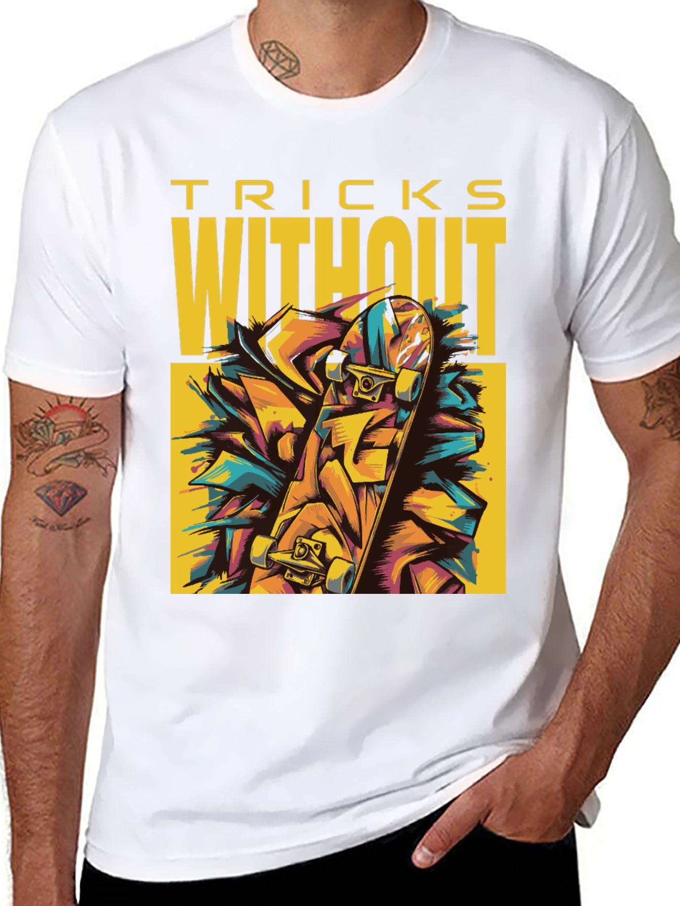 Tricks Without Limits Graphic T-Shirt