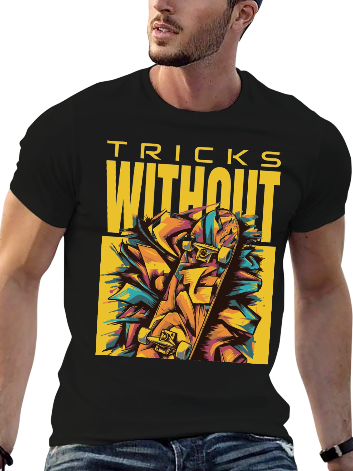 Tricks Without Limits Graphic T-Shirt