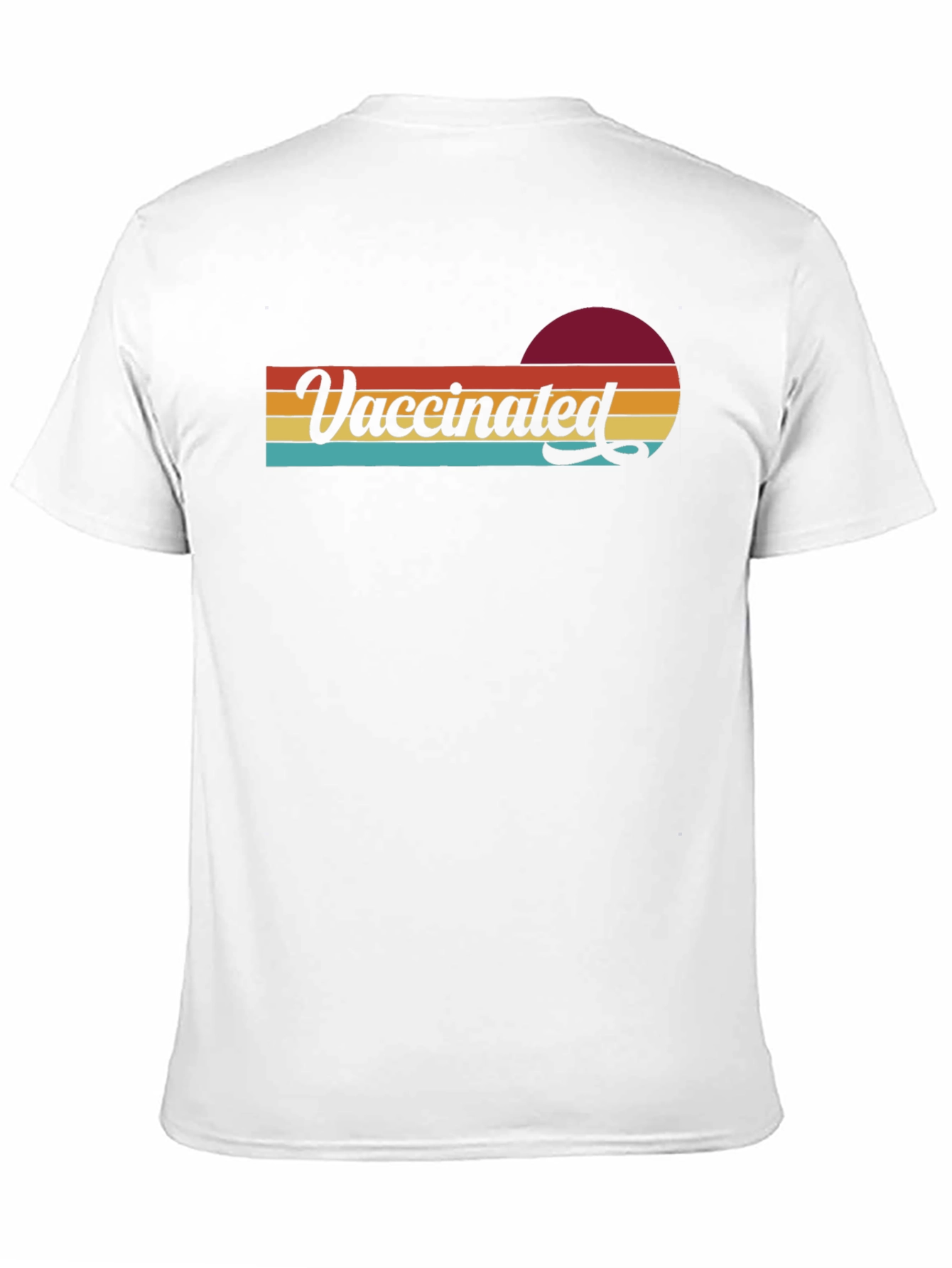 Vaccinated Retro Style T-Shirt