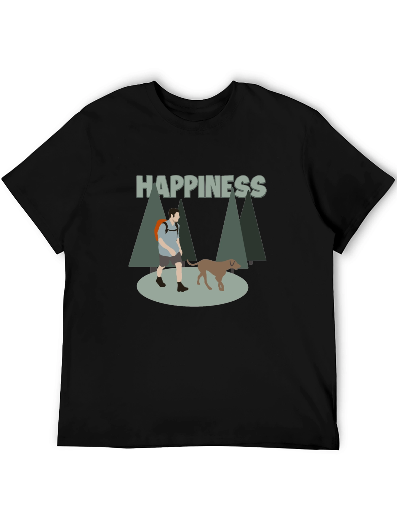 Happiness Hiking T-Shirt for Men
