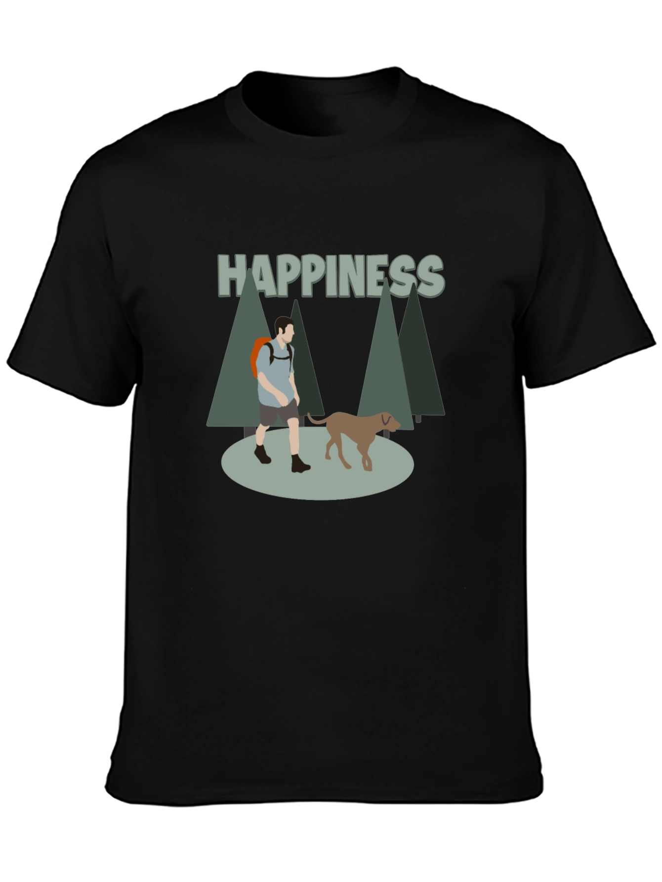 Happiness Hiking T-Shirt for Men