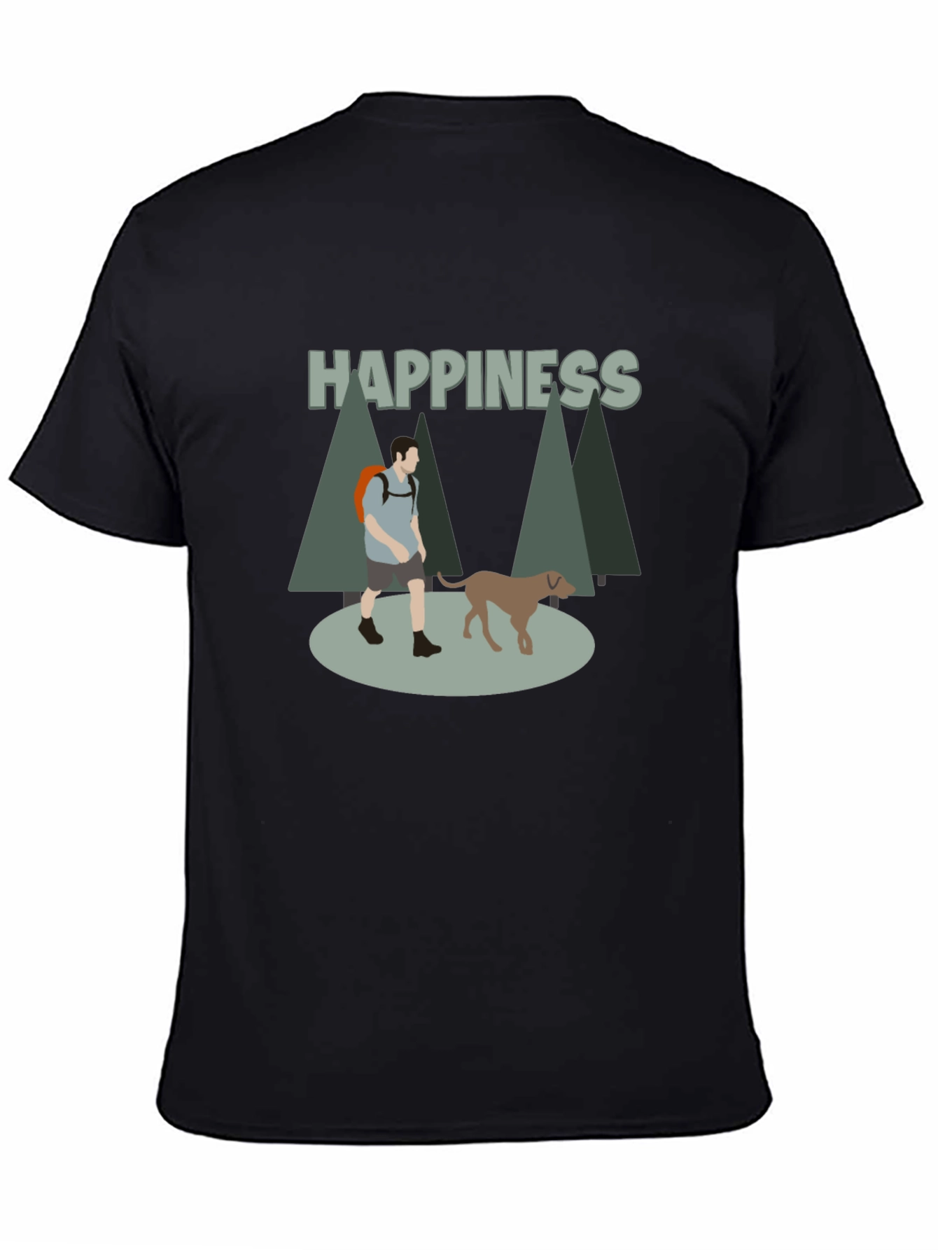 Happiness Hiking T-Shirt for Men