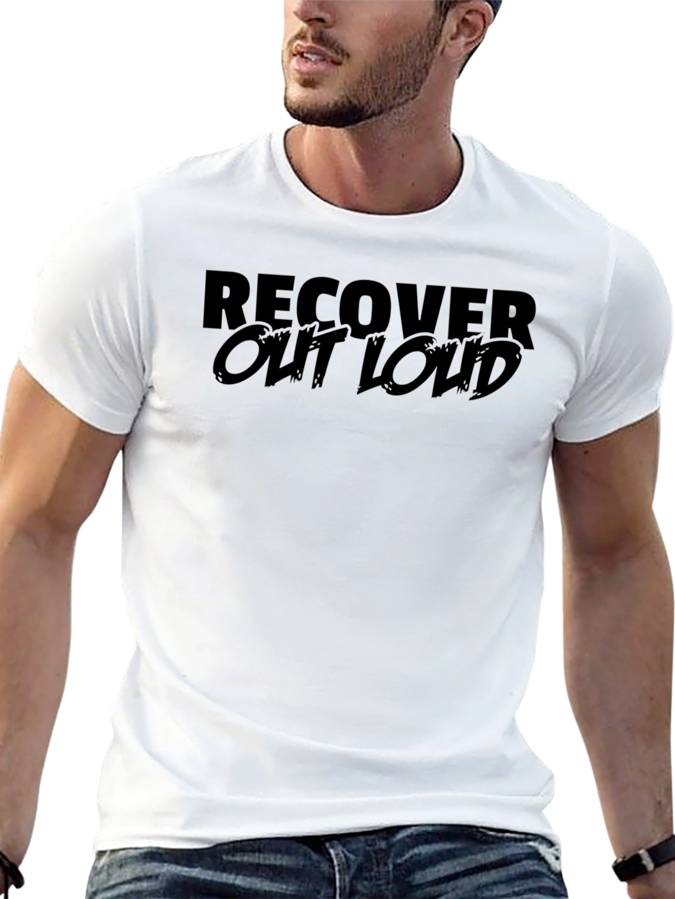 Recover Out Loud Graphic T-Shirt