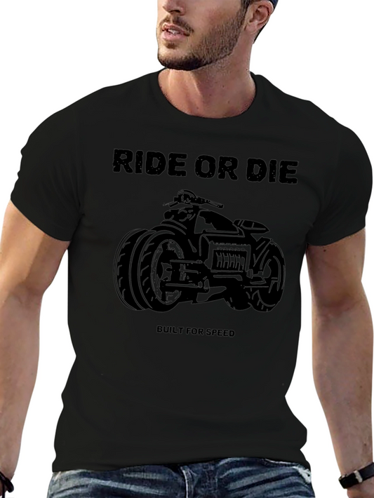 Ride or Die Motorcycle T-Shirt