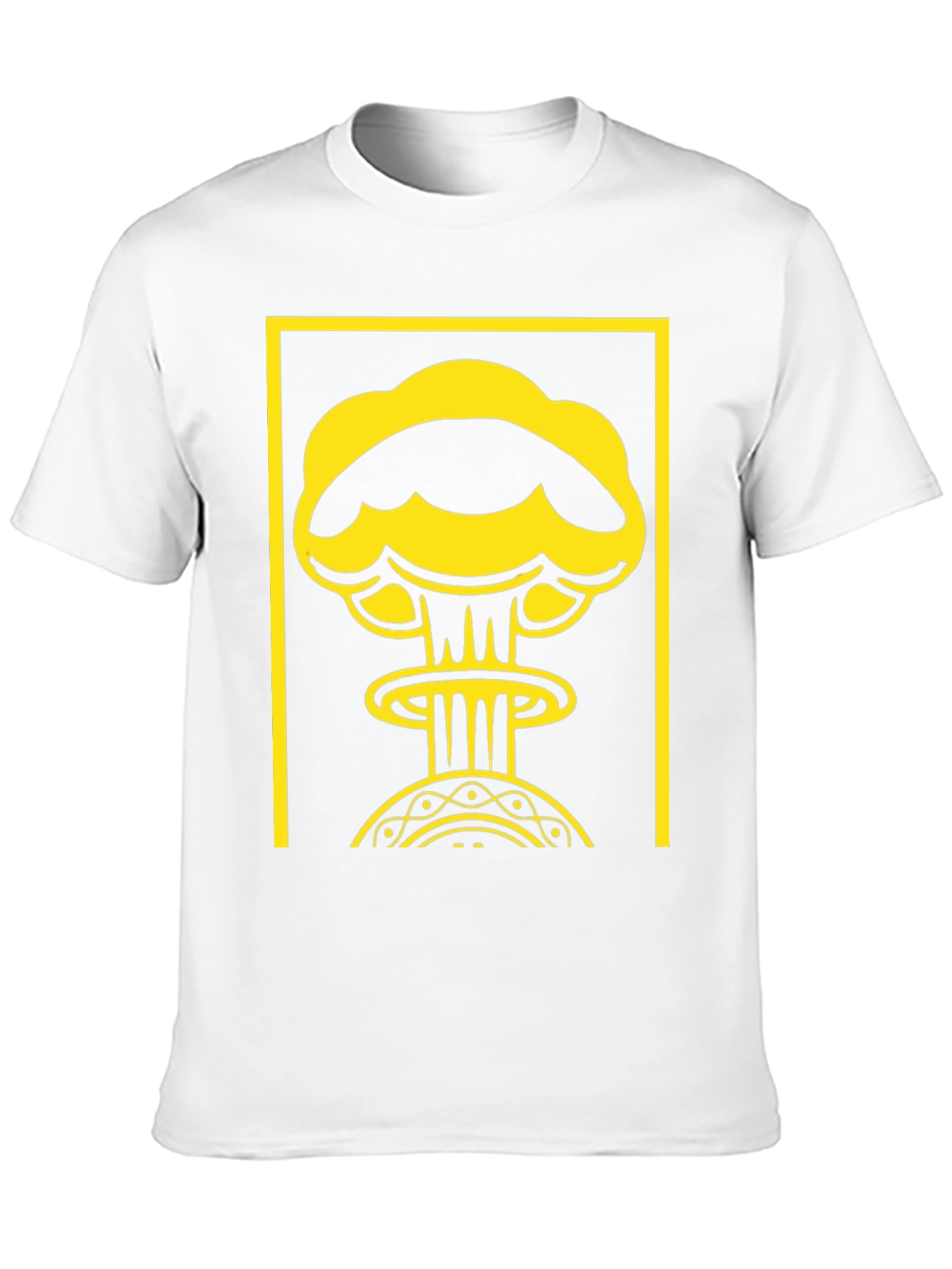 Atomic Graphic Tee - Black Cotton T-Shirt