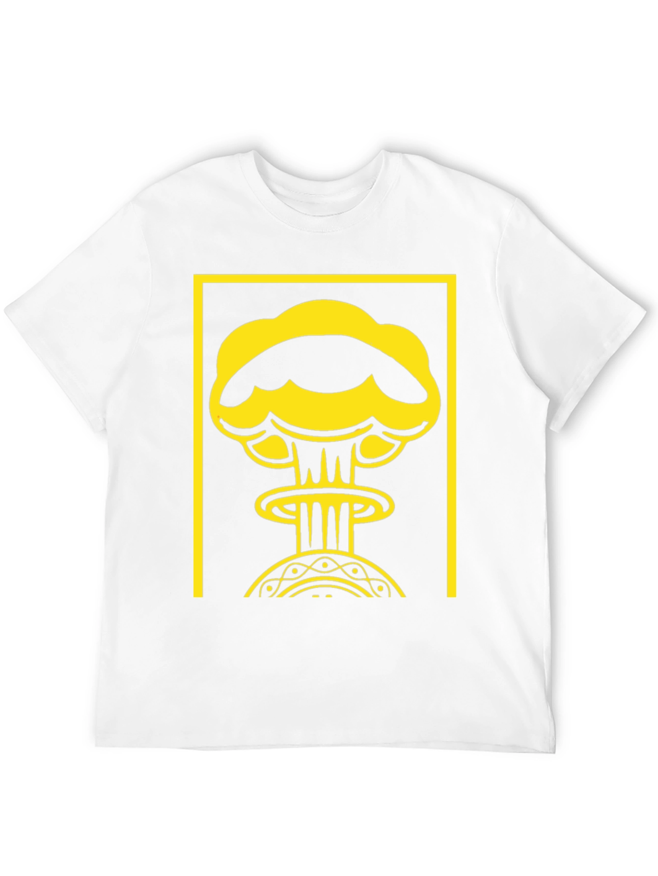 Atomic Graphic Tee - Black Cotton T-Shirt