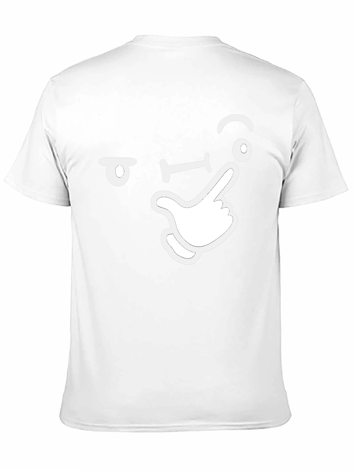 Shhh! Funny Silent Gesture Graphic T-Shirt