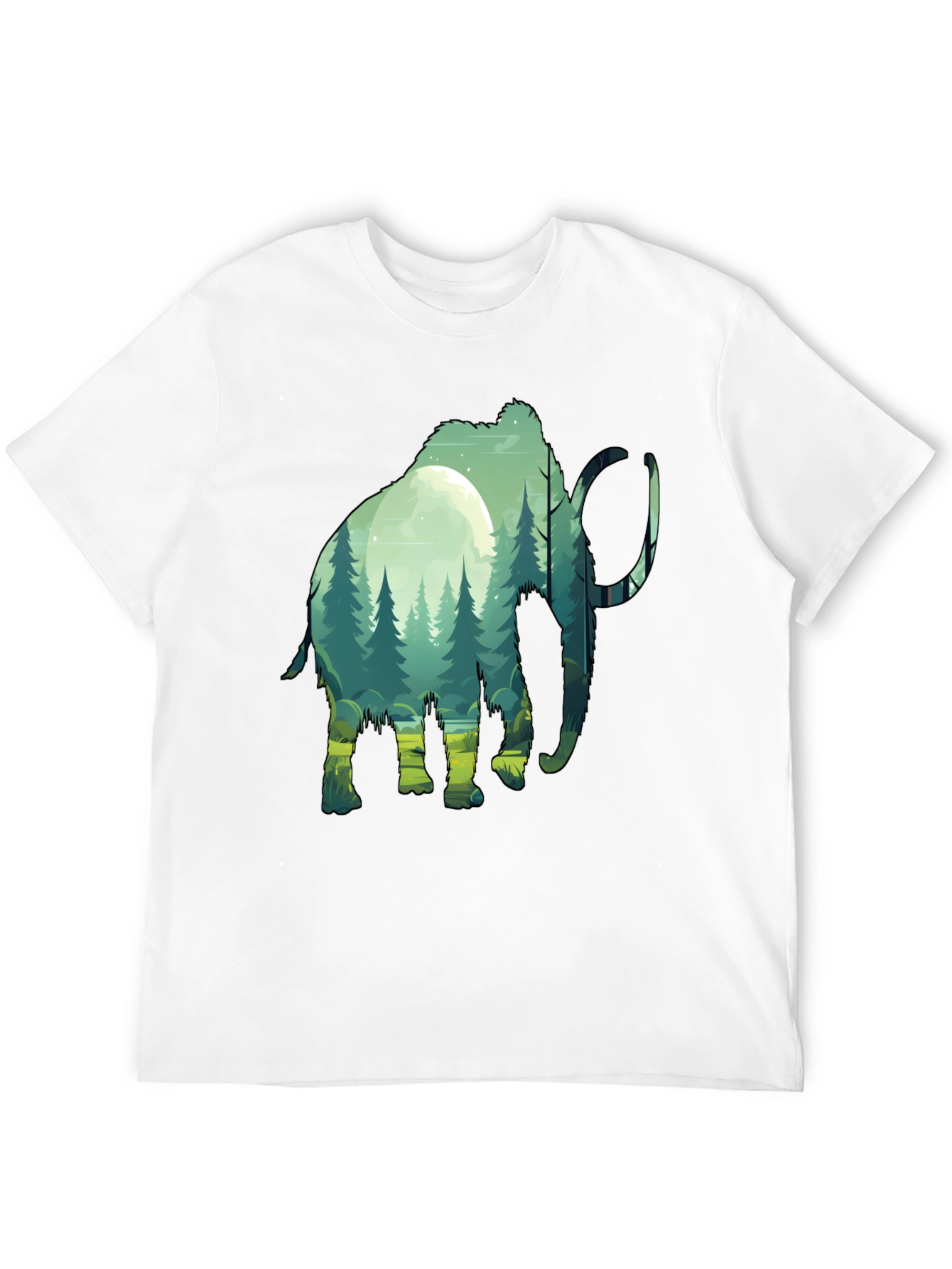 Mammoth Forest Graphic Tee - Nature Lovers T-Shirt