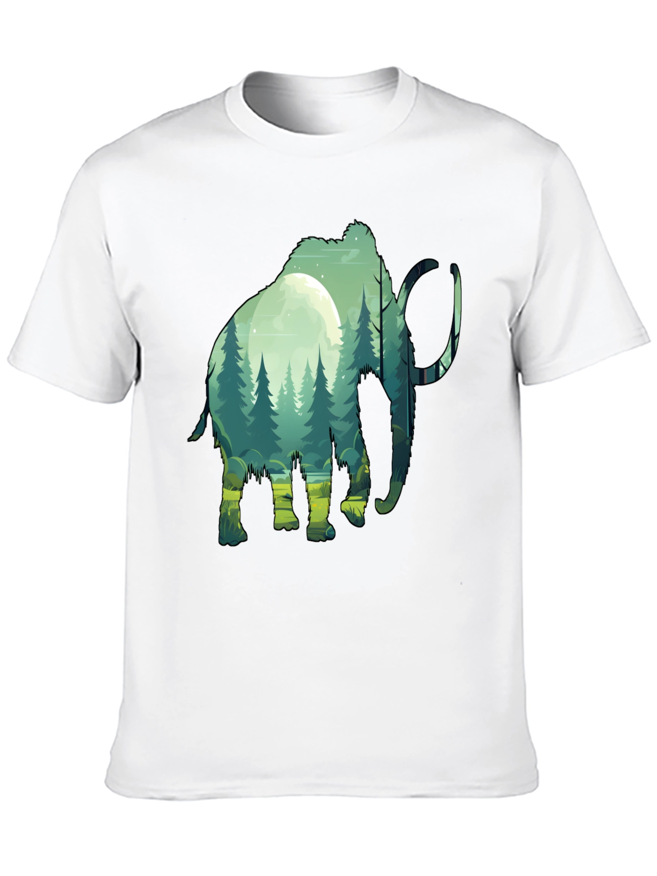 Mammoth Forest Graphic Tee - Nature Lovers T-Shirt