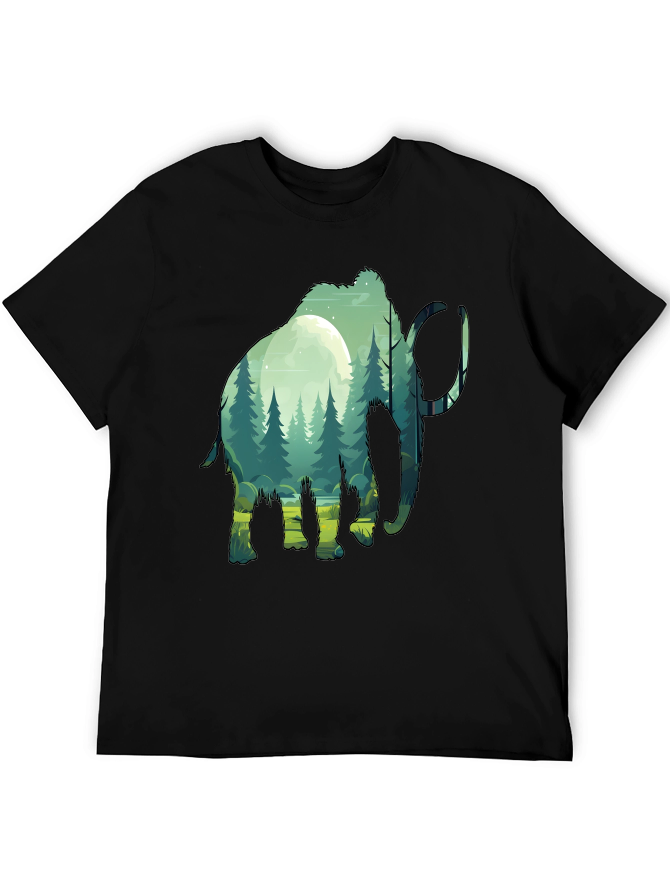 Mammoth Forest Graphic Tee - Nature Lovers T-Shirt