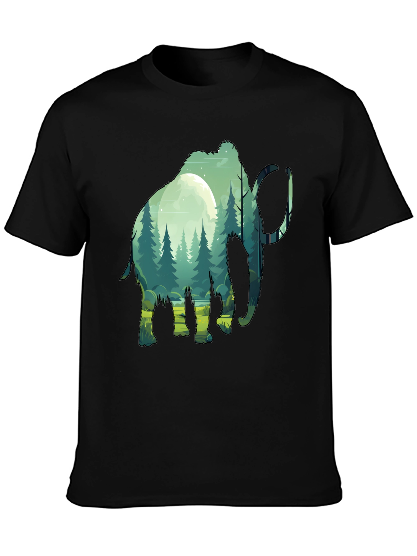 Mammoth Forest Graphic Tee - Nature Lovers T-Shirt