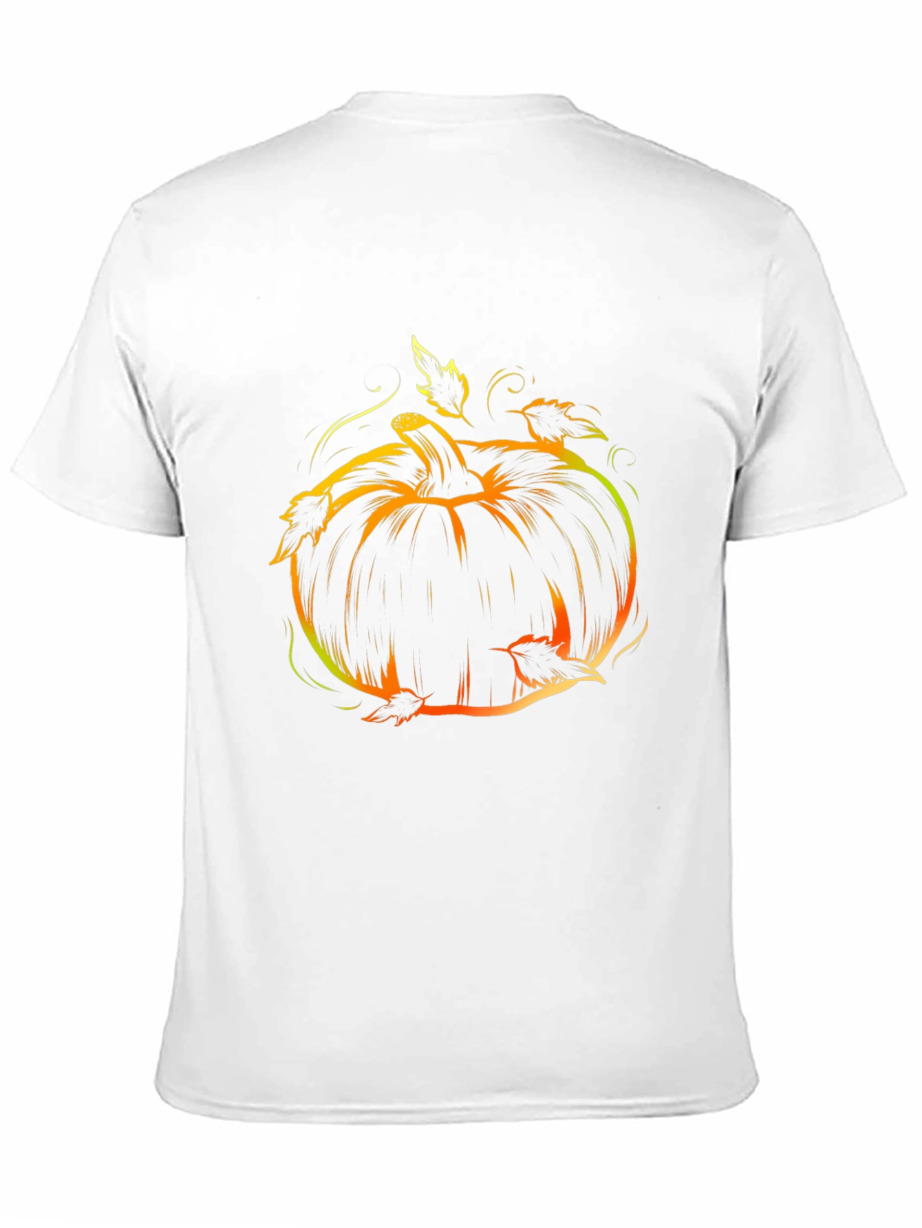 Halloween Pumpkin Tee - Black Graphic T-Shirt