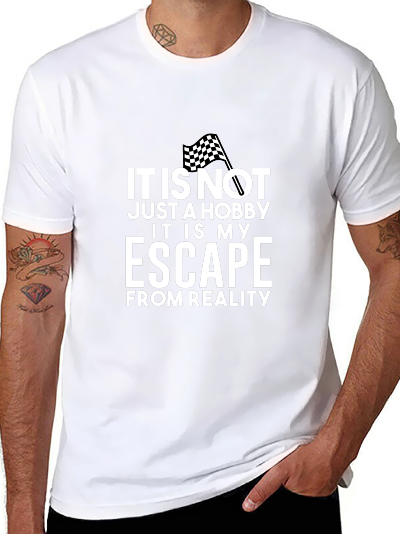 Racing is my Escape T-Shirt - Hobby Tee