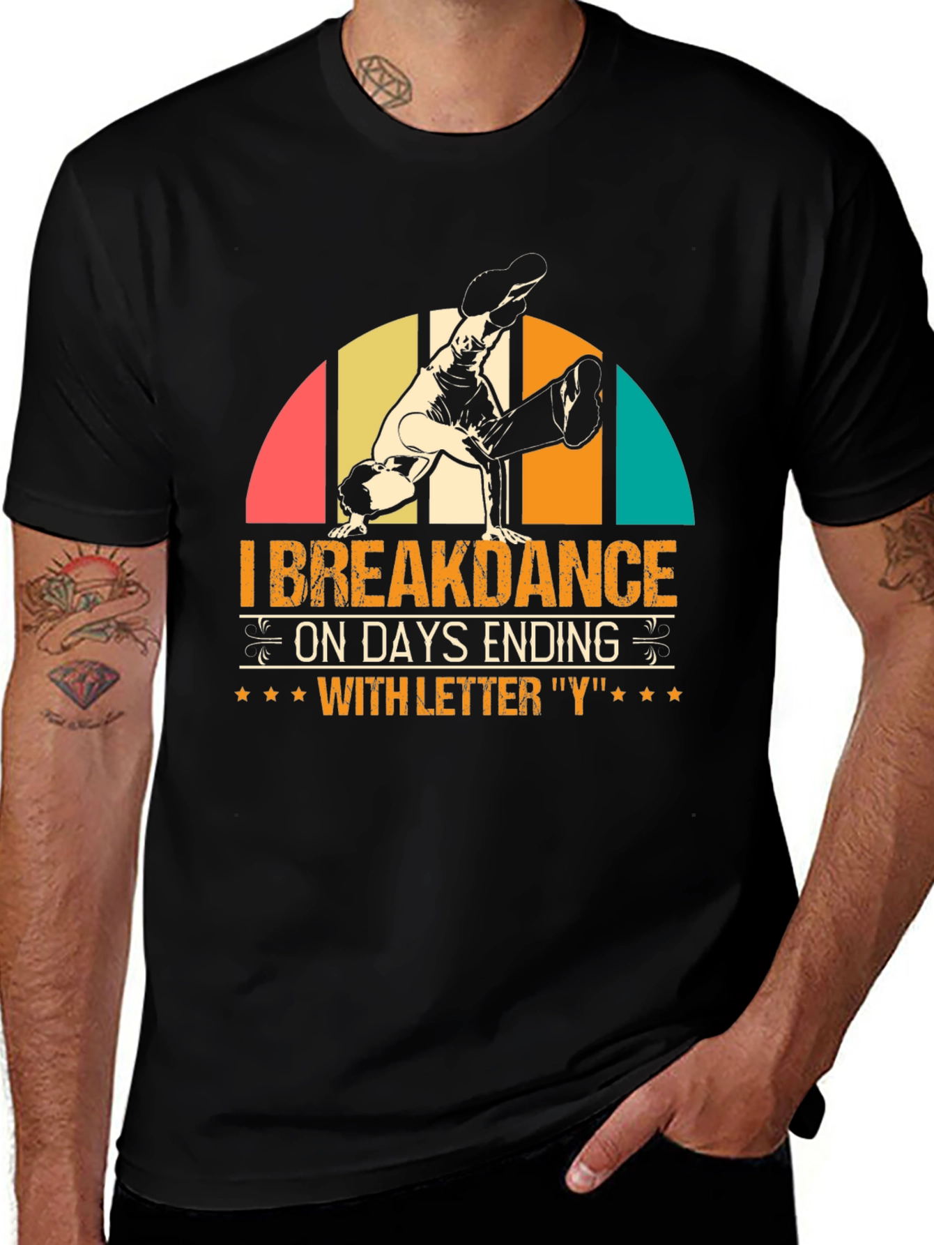 I Breakdance on Days Ending with Y Graphic Tee