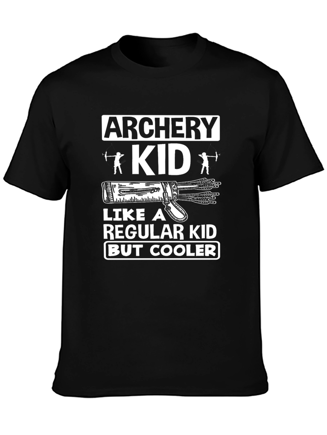 Archery Kid Graphic Tee: Cooler Than Regular Kids!