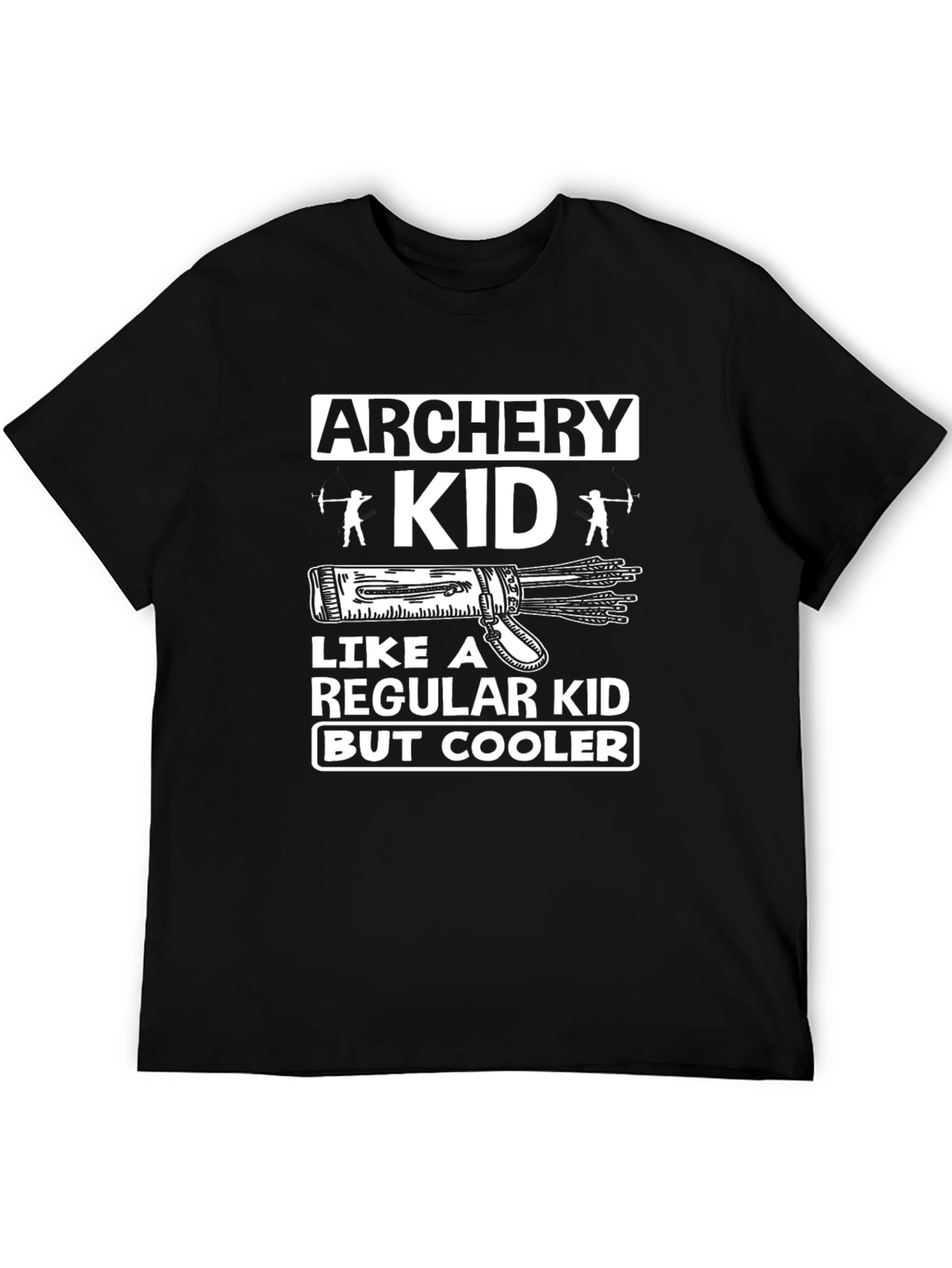 Archery Kid Graphic Tee: Cooler Than Regular Kids!