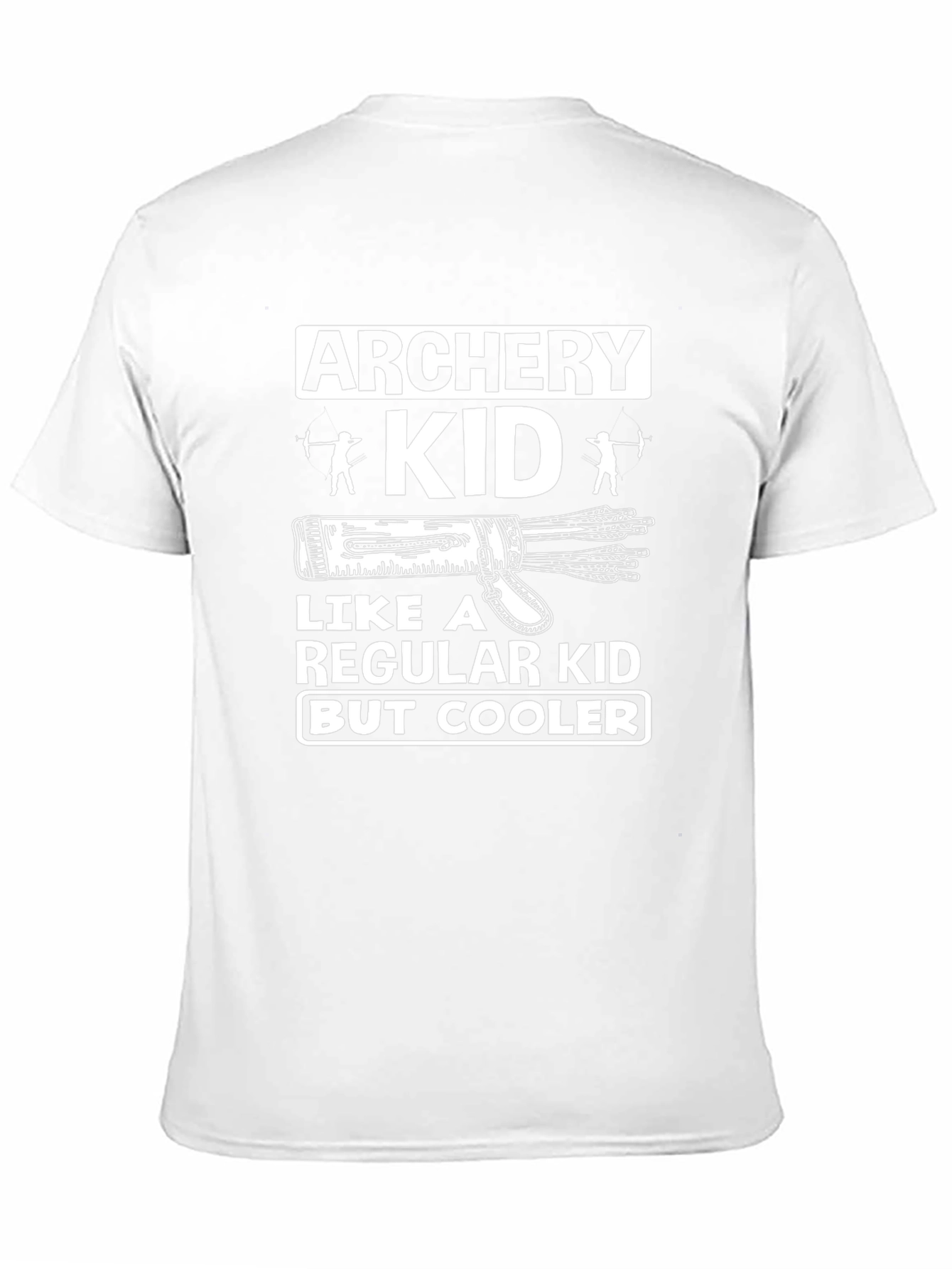 Archery Kid Graphic Tee: Cooler Than Regular Kids!