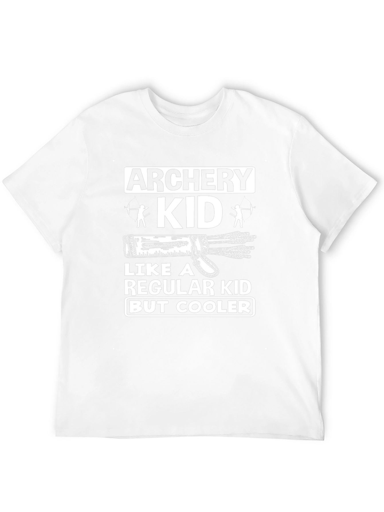 Archery Kid Graphic Tee: Cooler Than Regular Kids!