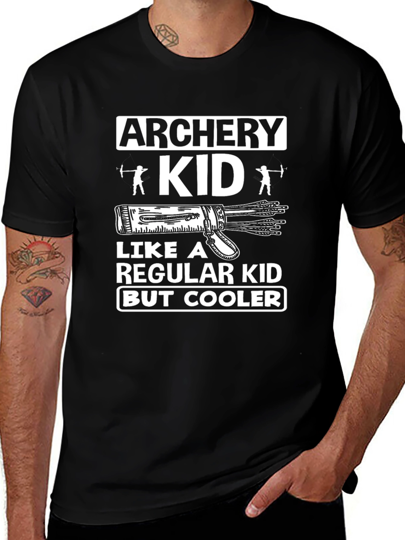 Archery Kid Graphic Tee: Cooler Than Regular Kids!