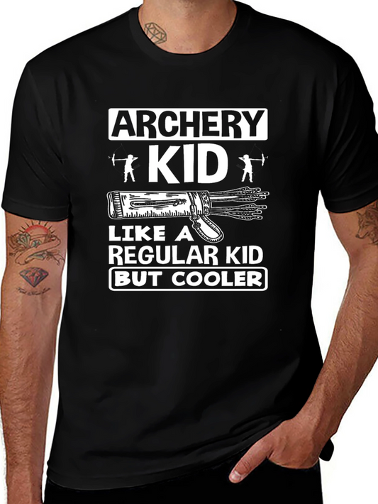 Archery Kid Graphic Tee: Cooler Than Regular Kids!
