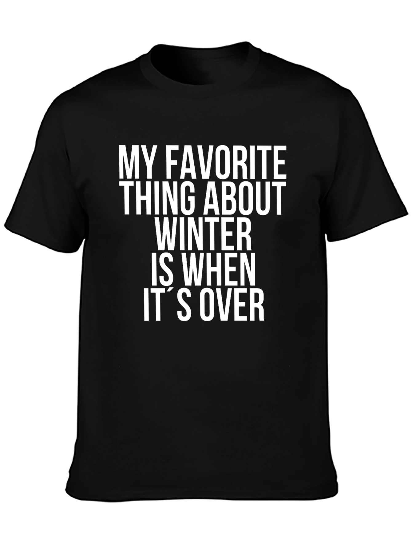 Funny Winter Over T-Shirt