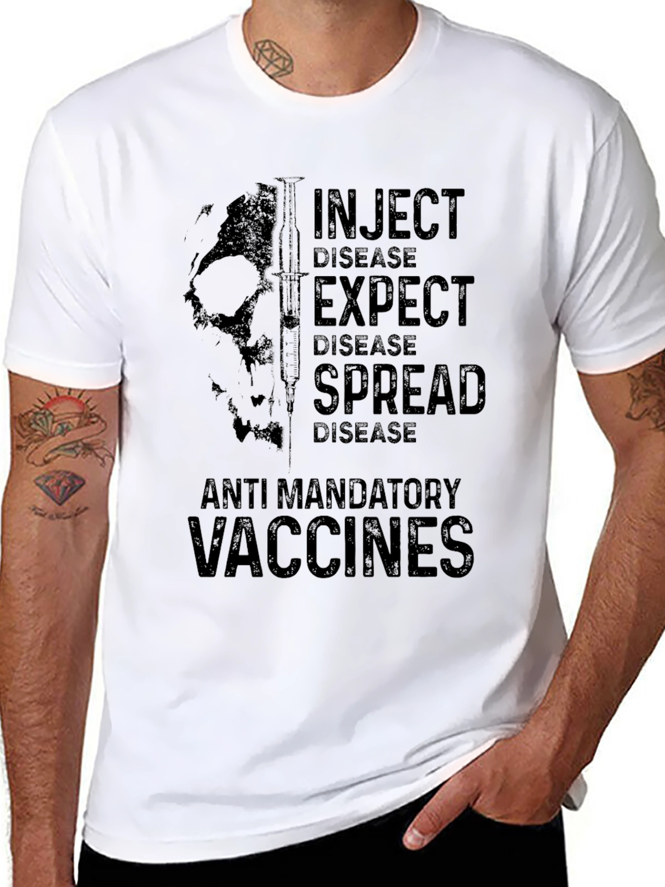 Anti Mandatory Vaccines T-Shirt