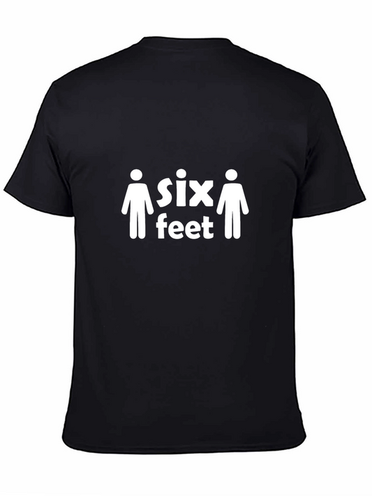 Social Distancing Six Feet T-Shirt - Stay Safe