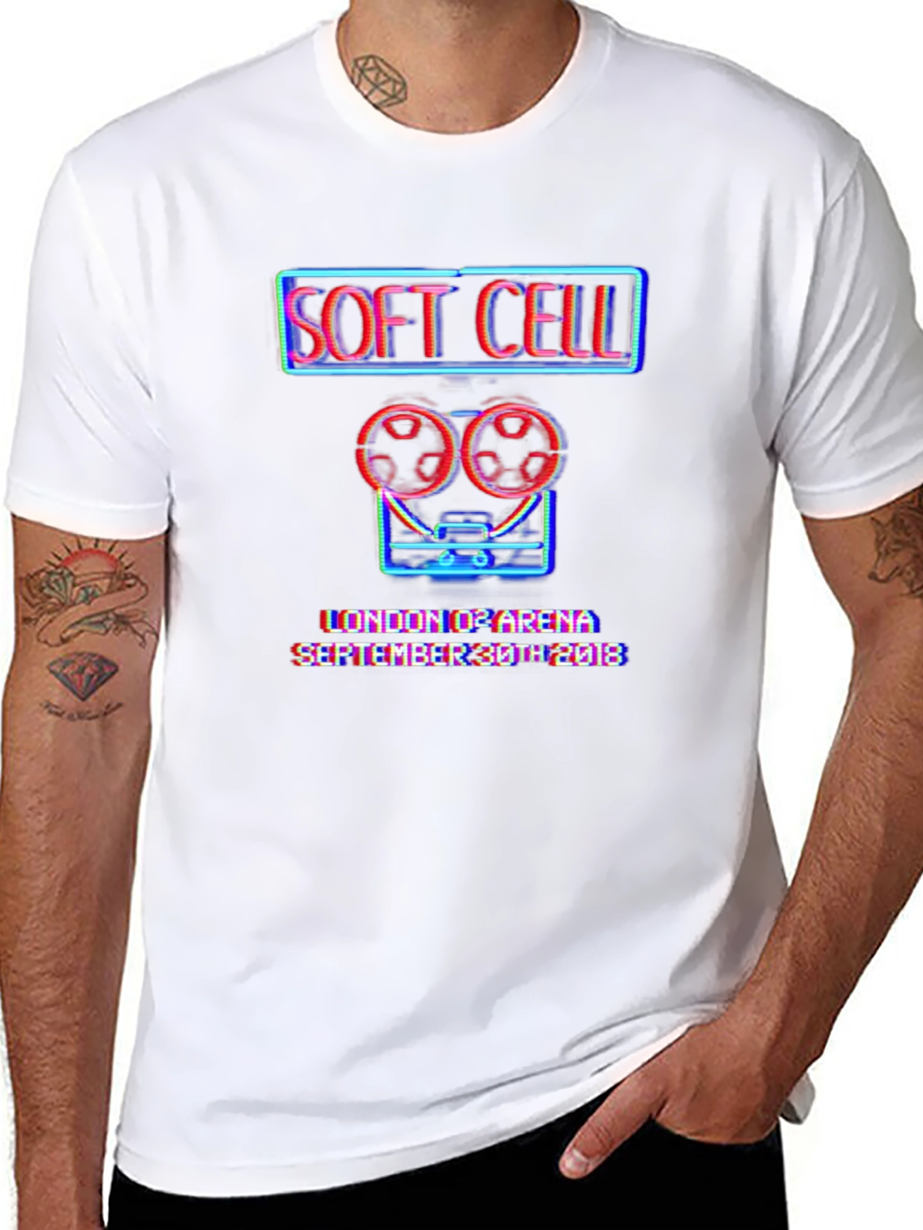 Soft Cell Concert T-Shirt - London O2 Arena 2018