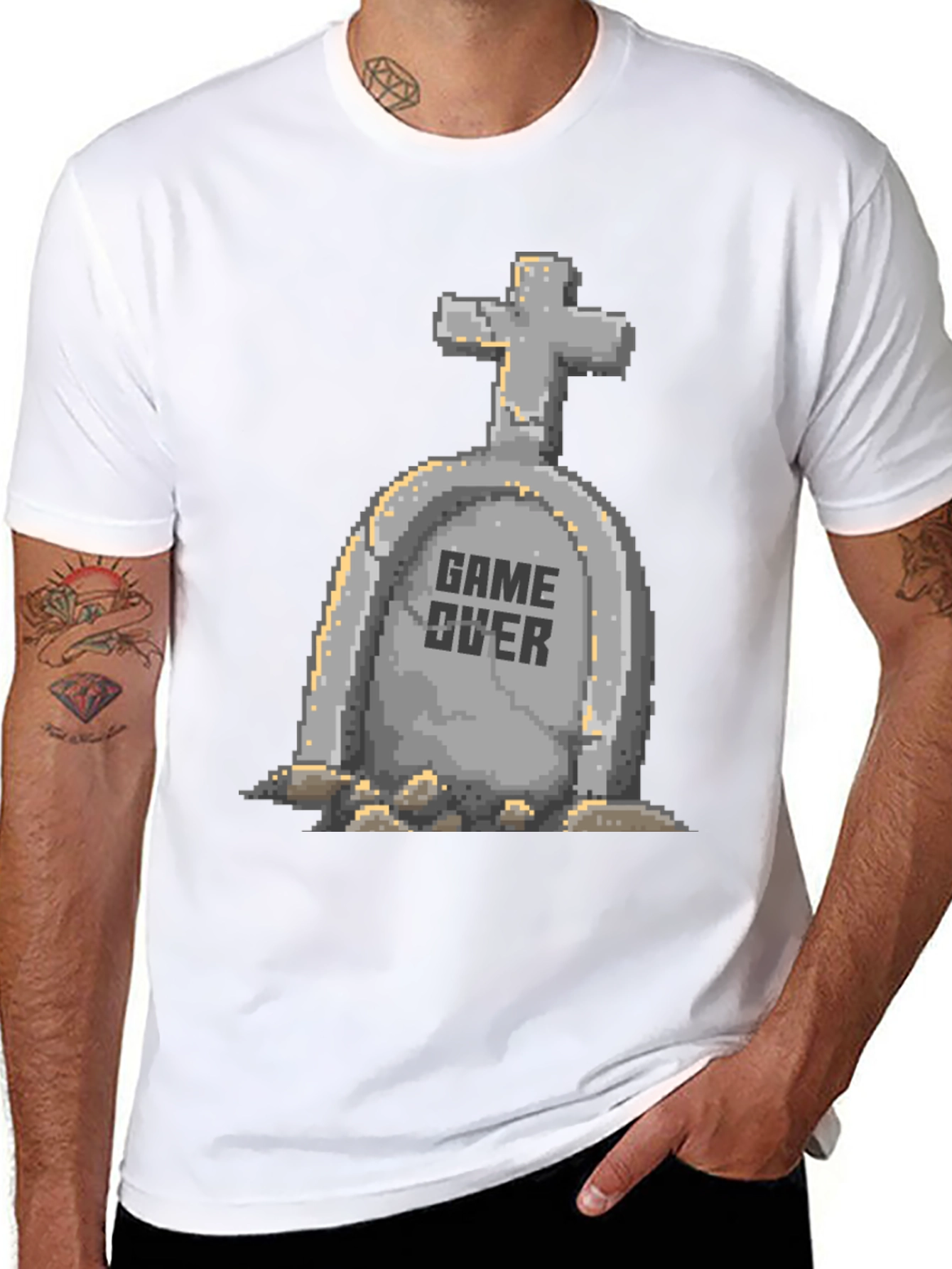 Game Over Pixel Art T-Shirt