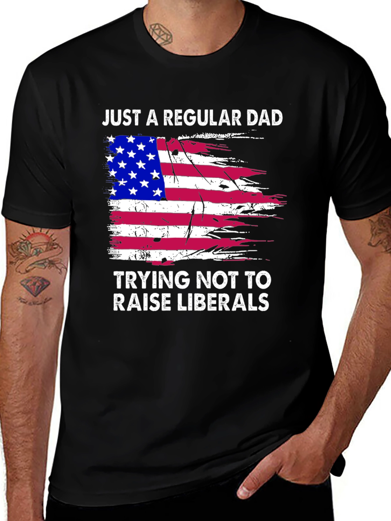 Regular Dad Anti-Liberal T-Shirt