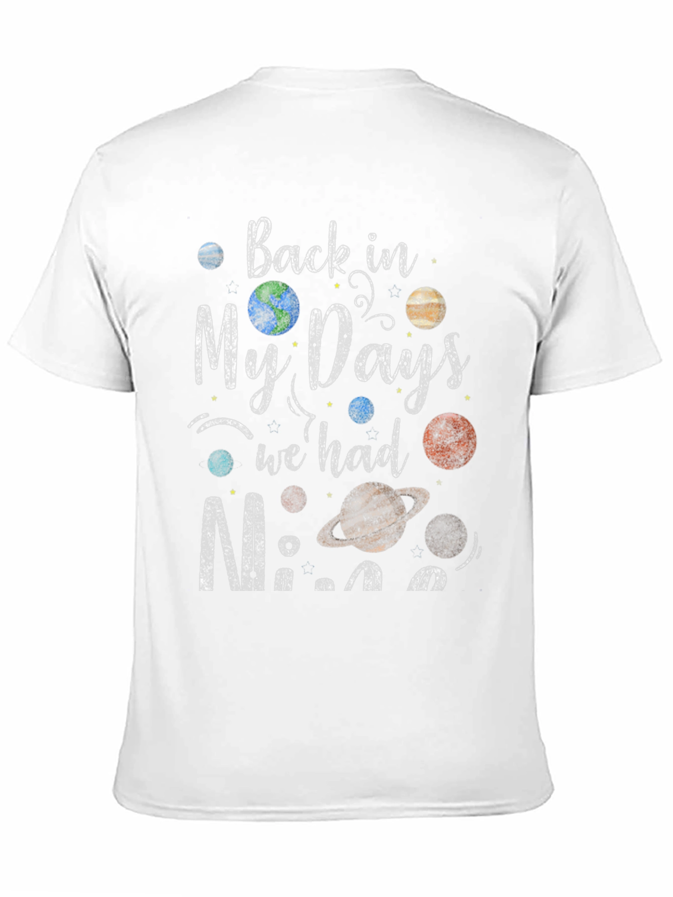 Retro Planet T-Shirt - Back In My Days