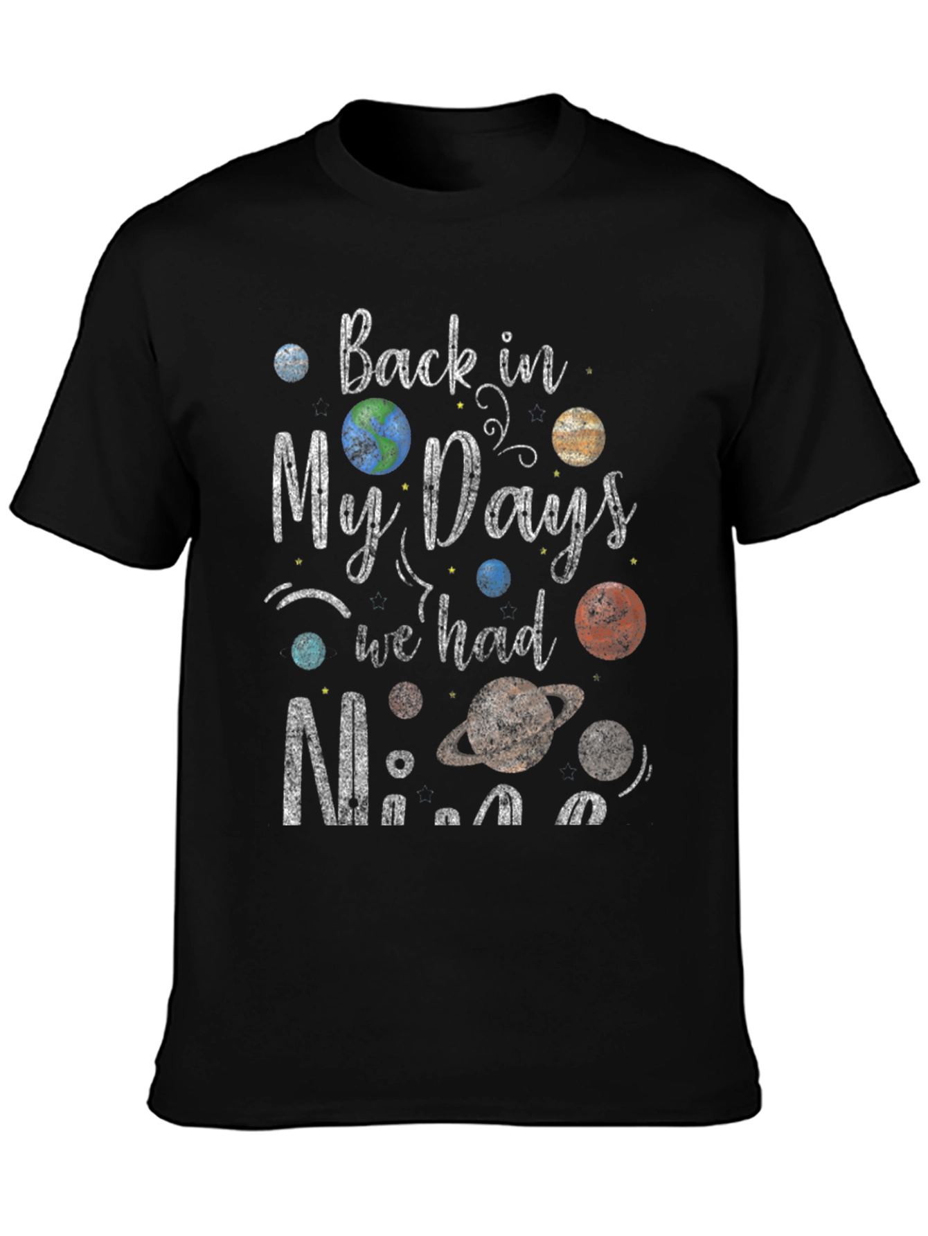 Retro Planet T-Shirt - Back In My Days