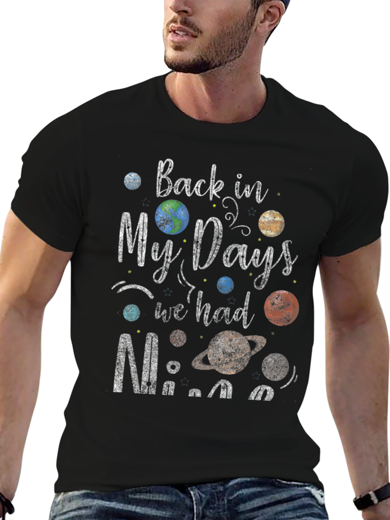 Retro Planet T-Shirt - Back In My Days
