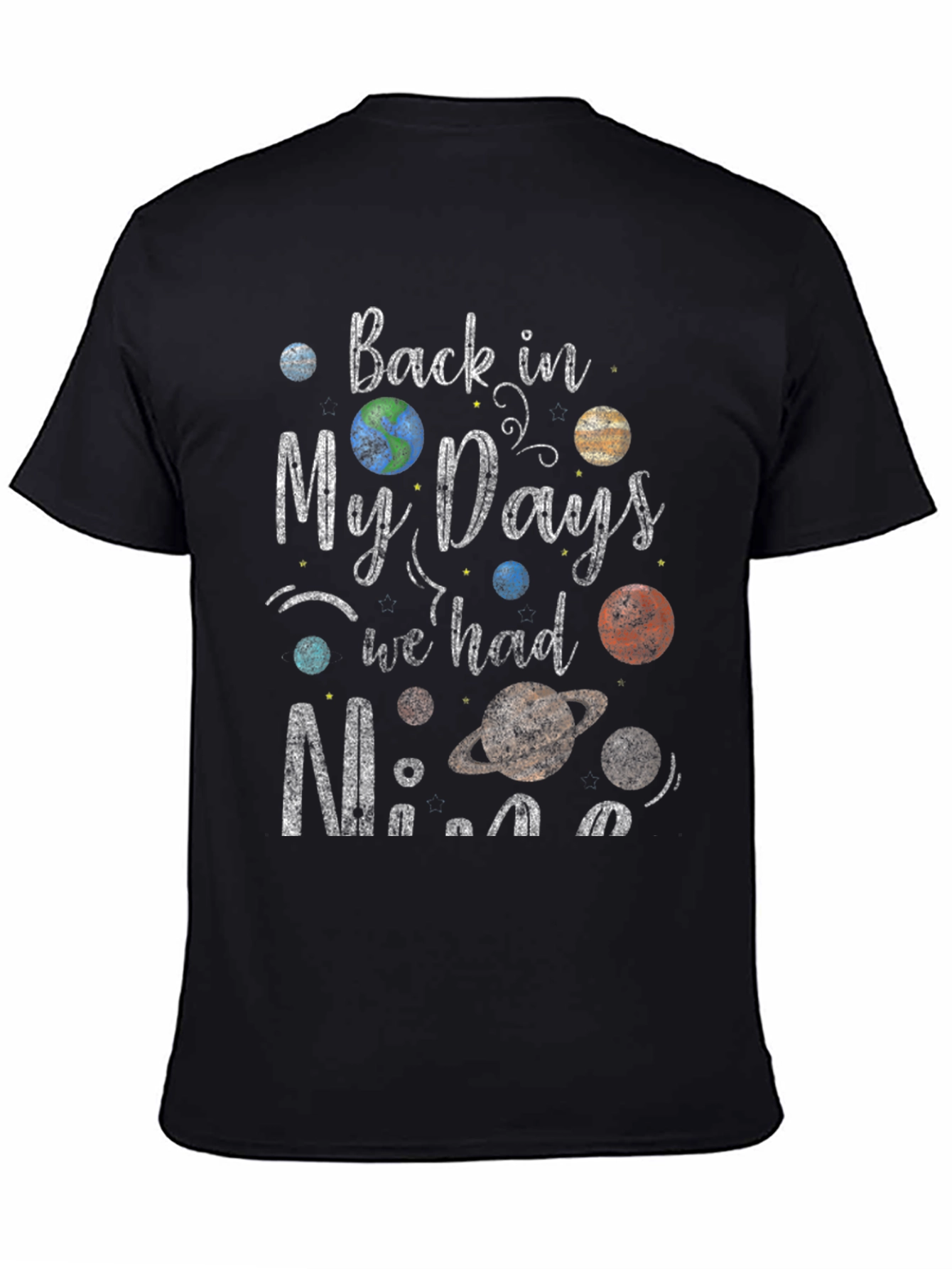 Retro Planet T-Shirt - Back In My Days