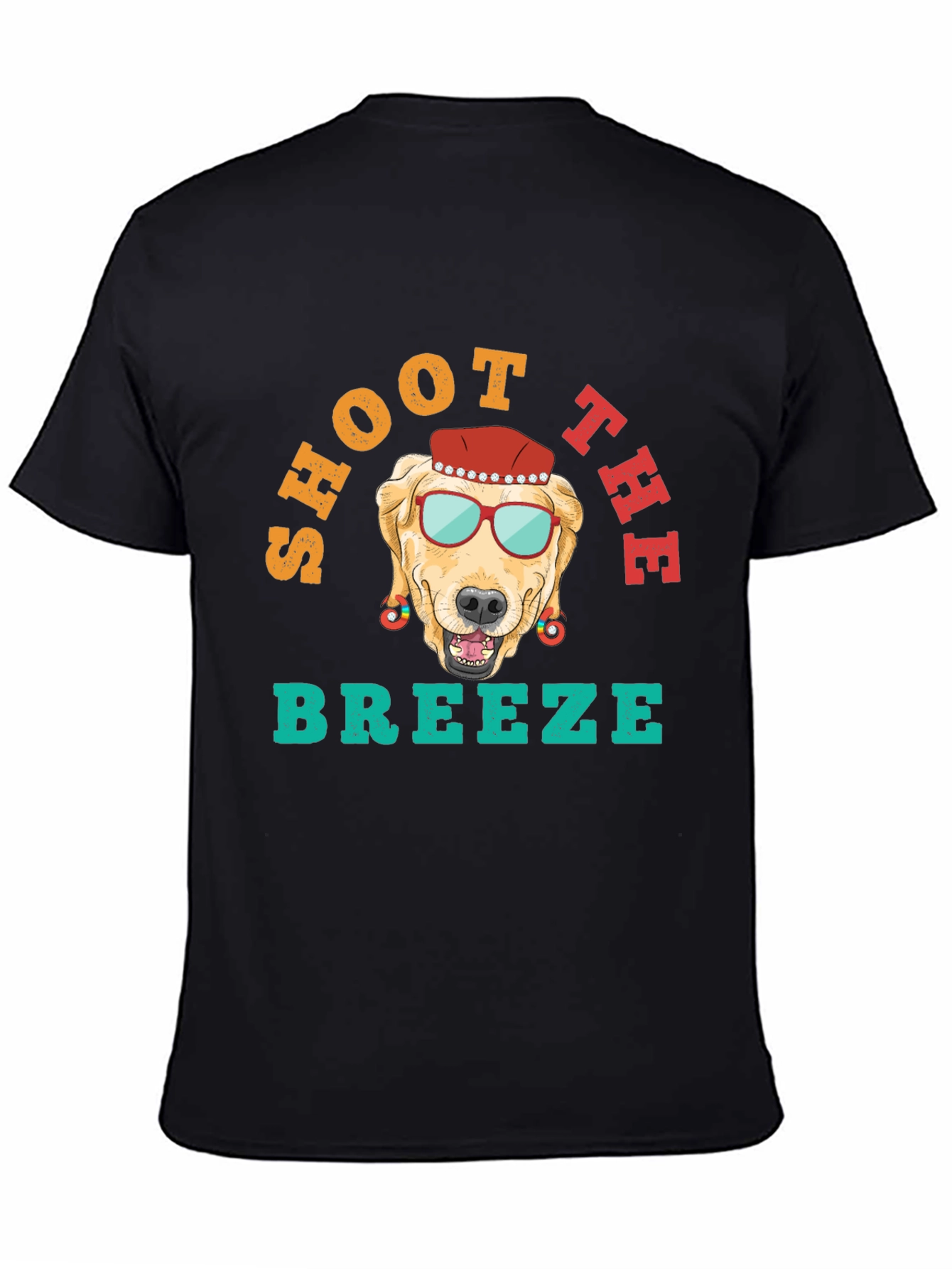 Shoot The Breeze Dog Graphic T-Shirt