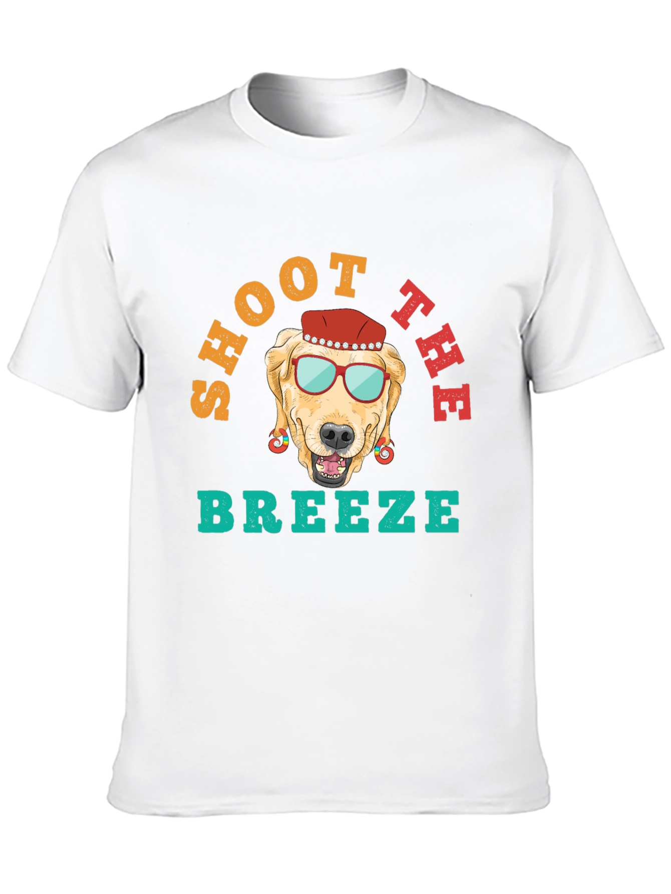 Shoot The Breeze Dog Graphic T-Shirt