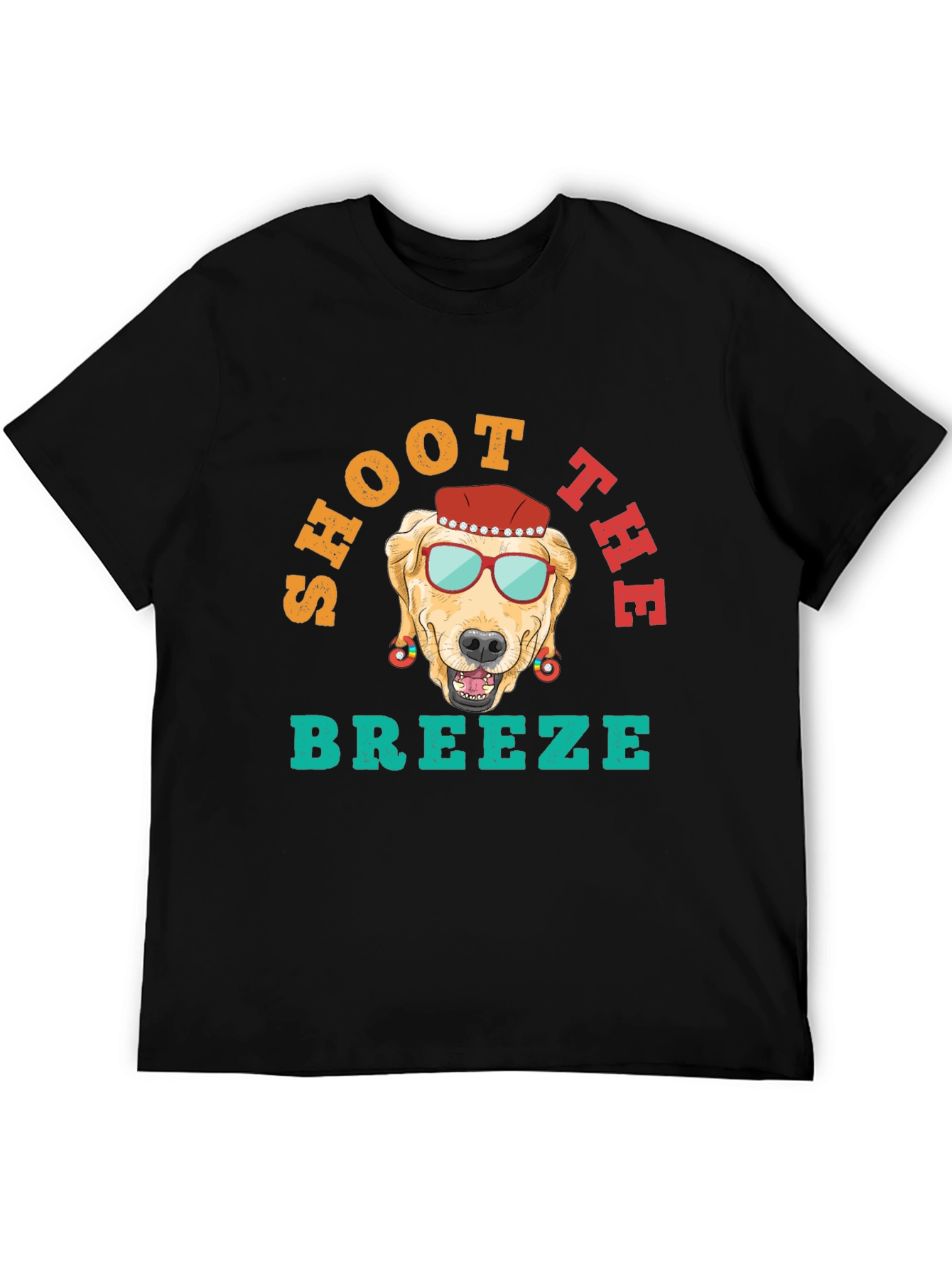 Shoot The Breeze Dog Graphic T-Shirt
